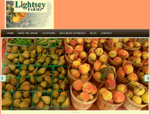 Tablet Screenshot of lightseyfarms.com